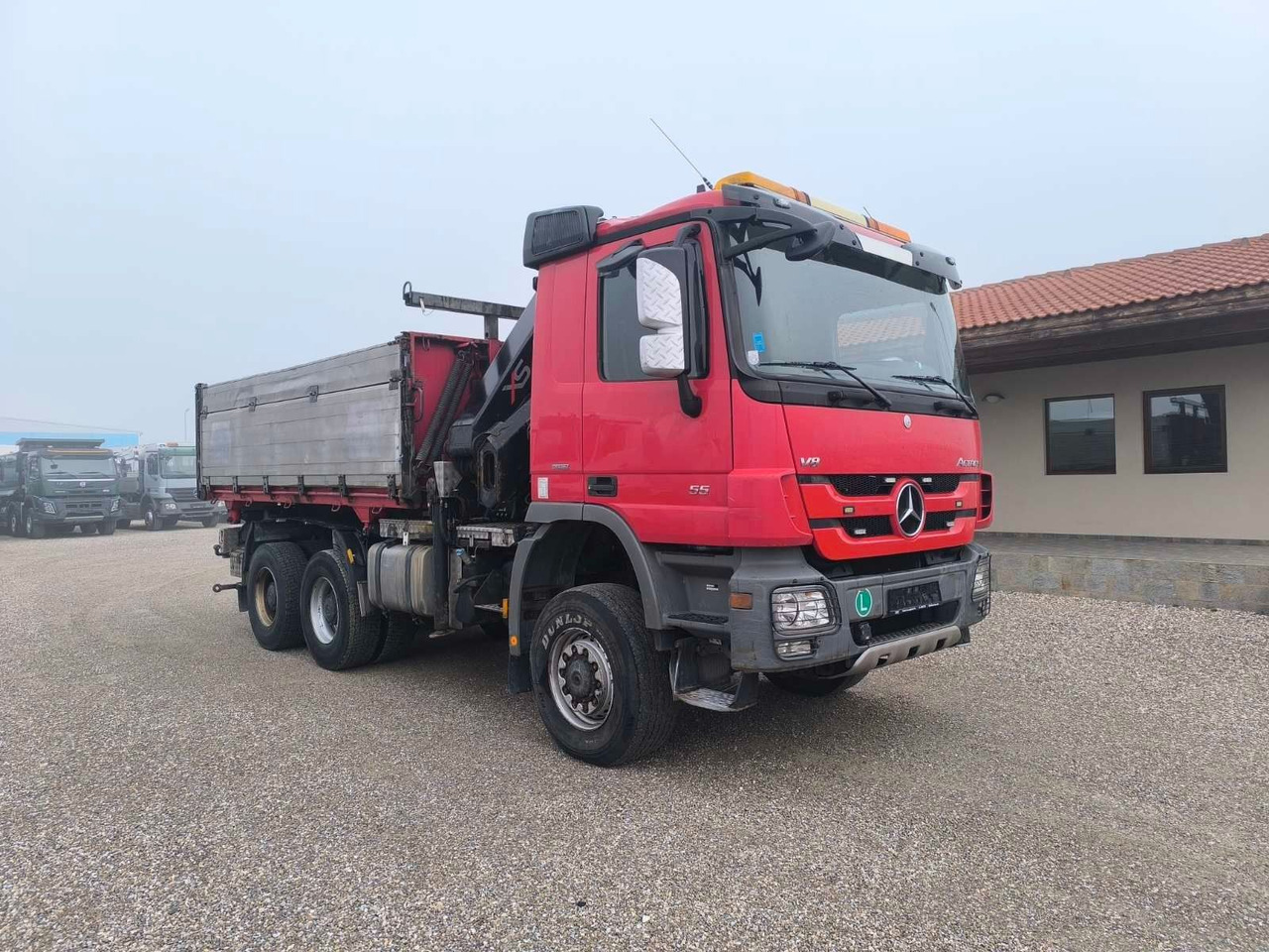 Mercedes-Benz ACTROS 3355 V8 6X6 HIAB 211 EP-5 HIPRO - Φορτηγό ανατρεπόμενο, Φορτηγό με γερανό: φωτογραφία 1 Mercedes-Benz ACTROS 3355 V8 6X6 HIAB 211 EP-5 HIPRO - Φορτηγό ανατρεπόμενο, Φορτηγό με γερανό: φωτογραφία 1