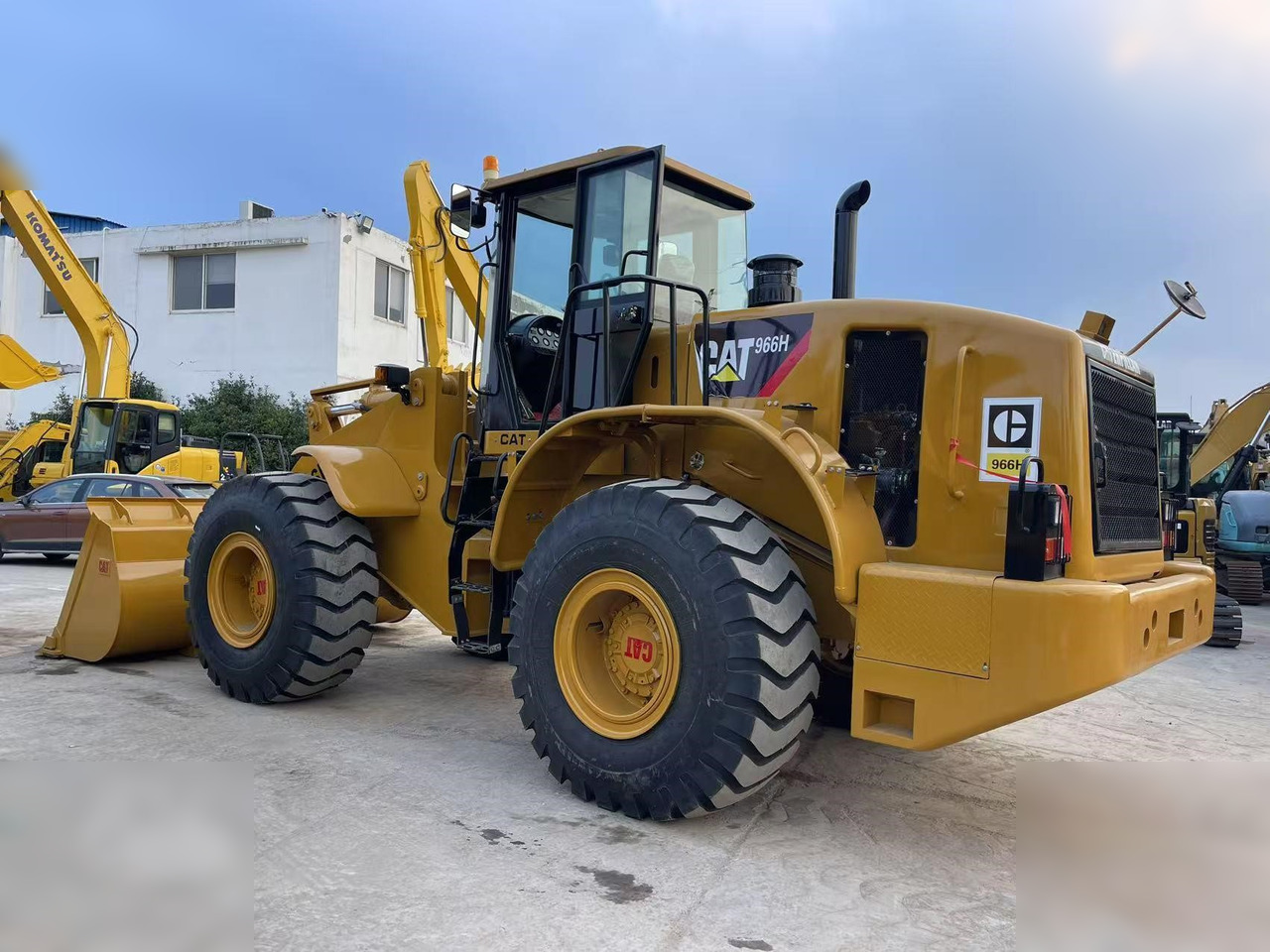 CATERPILLAR 966H - Ελαστιχοφόρος φορτωτής: φωτογραφία 5 CATERPILLAR 966H - Ελαστιχοφόρος φορτωτής: φωτογραφία 5