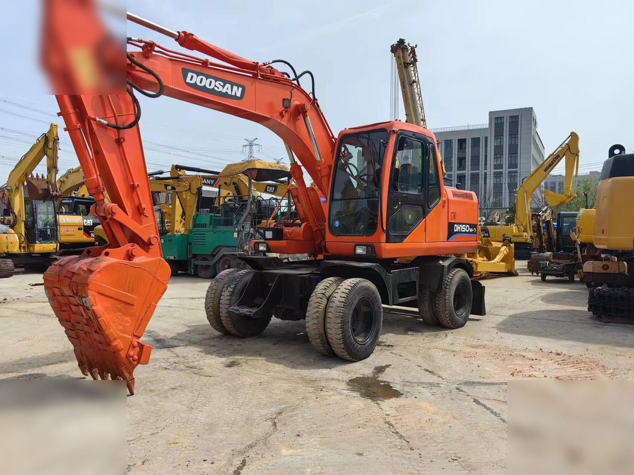 DOOSAN DH150W-7 - Τροχοφόρος εκσκαφέας: φωτογραφία 2 DOOSAN DH150W-7 - Τροχοφόρος εκσκαφέας: φωτογραφία 2