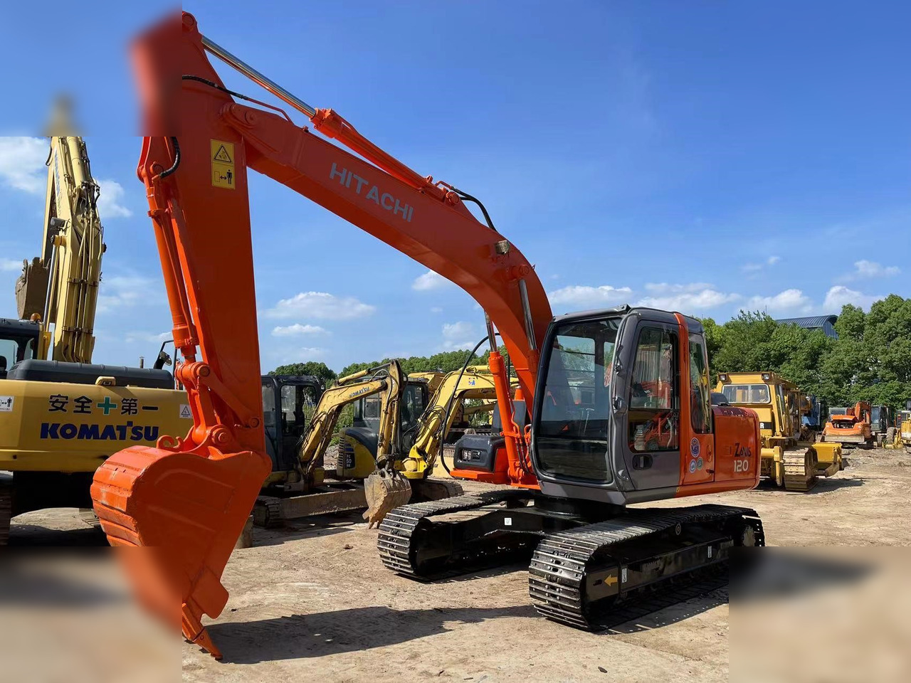 HITACHI ZX120 - Ερπυστριοφόρος εκσκαφέας: φωτογραφία 1 HITACHI ZX120 - Ερπυστριοφόρος εκσκαφέας: φωτογραφία 1