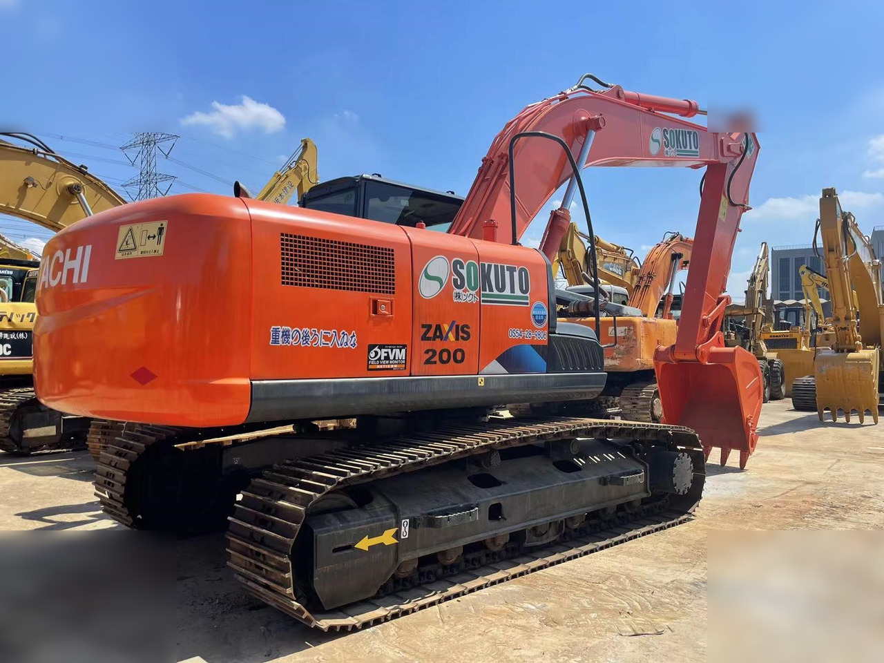 HITACHI ZX200-3G - Ερπυστριοφόρος εκσκαφέας: φωτογραφία 2 HITACHI ZX200-3G - Ερπυστριοφόρος εκσκαφέας: φωτογραφία 2