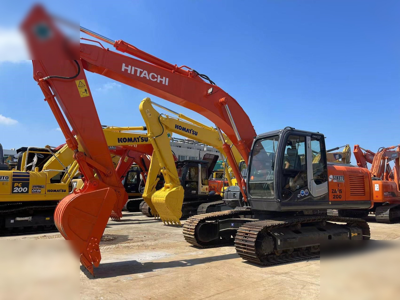 HITACHI ZX200-3G - Ερπυστριοφόρος εκσκαφέας: φωτογραφία 1 HITACHI ZX200-3G - Ερπυστριοφόρος εκσκαφέας: φωτογραφία 1