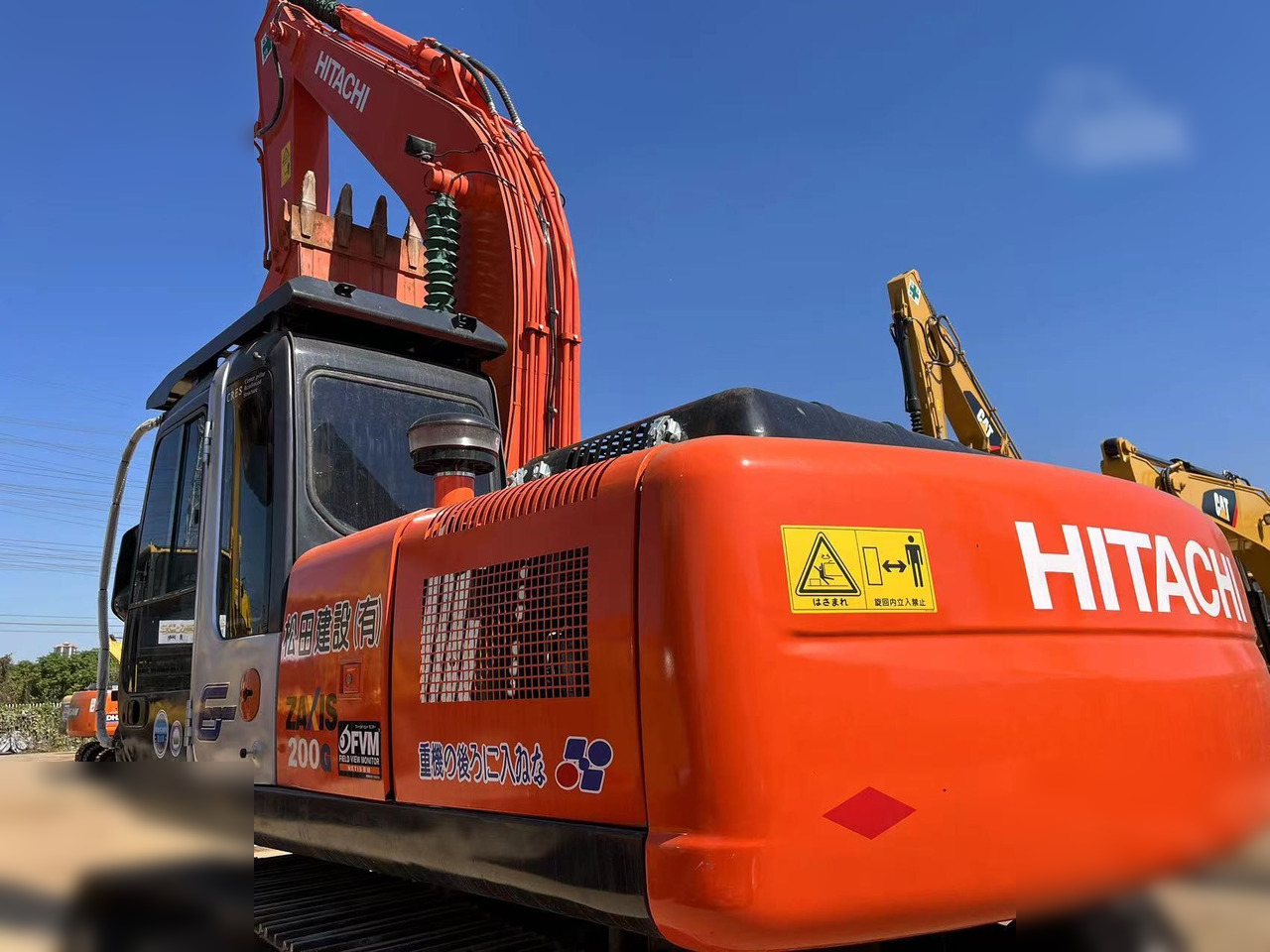 HITACHI ZX200 - Ερπυστριοφόρος εκσκαφέας: φωτογραφία 3 HITACHI ZX200 - Ερπυστριοφόρος εκσκαφέας: φωτογραφία 3