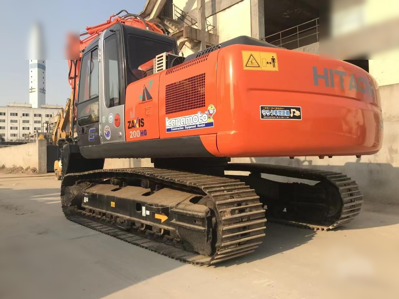 HITACHI ZX200 - Ερπυστριοφόρος εκσκαφέας: φωτογραφία 2 HITACHI ZX200 - Ερπυστριοφόρος εκσκαφέας: φωτογραφία 2