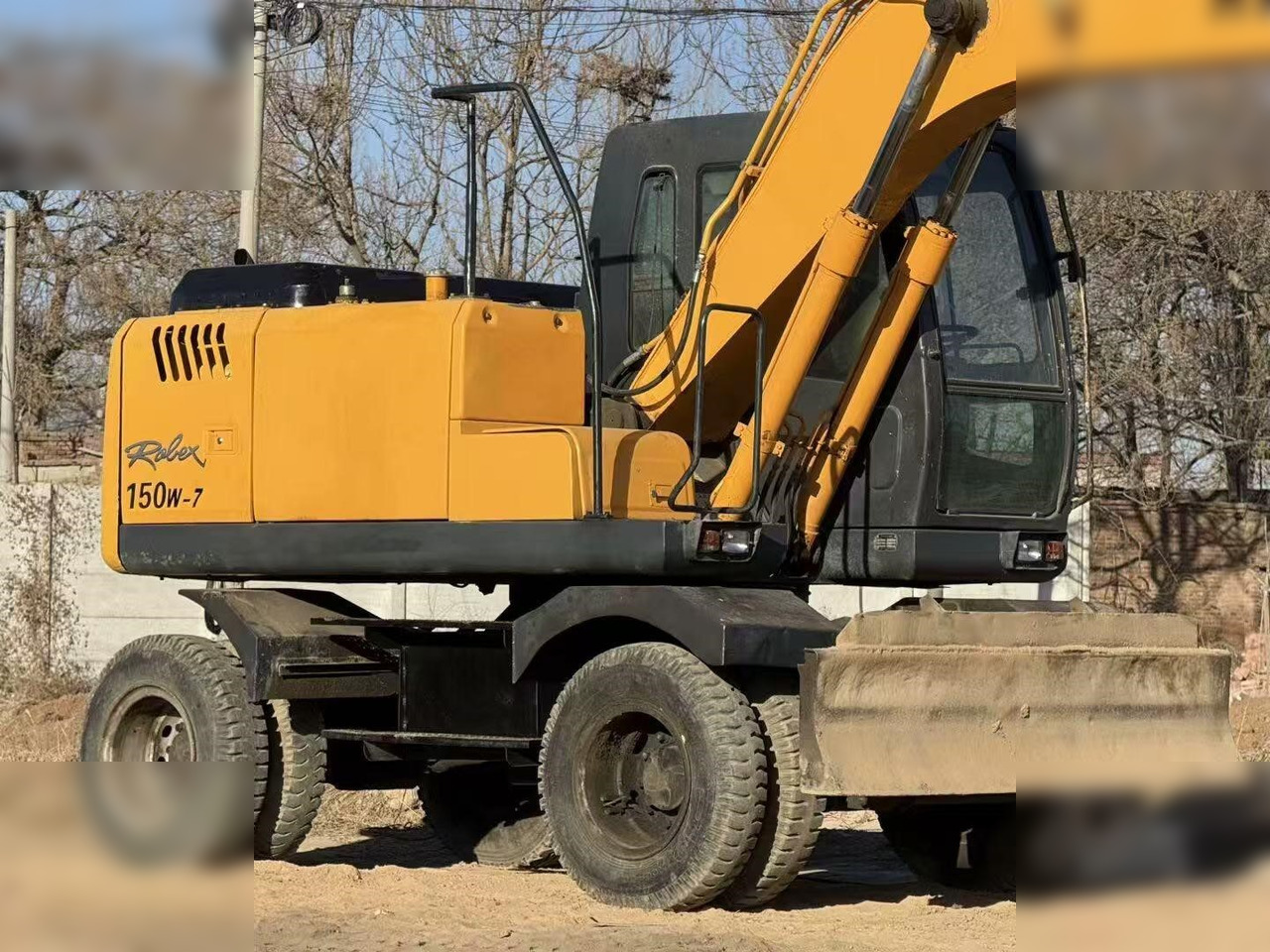HYUNDAI ROBEX 150W-7A - Τροχοφόρος εκσκαφέας: φωτογραφία 4 HYUNDAI ROBEX 150W-7A - Τροχοφόρος εκσκαφέας: φωτογραφία 4