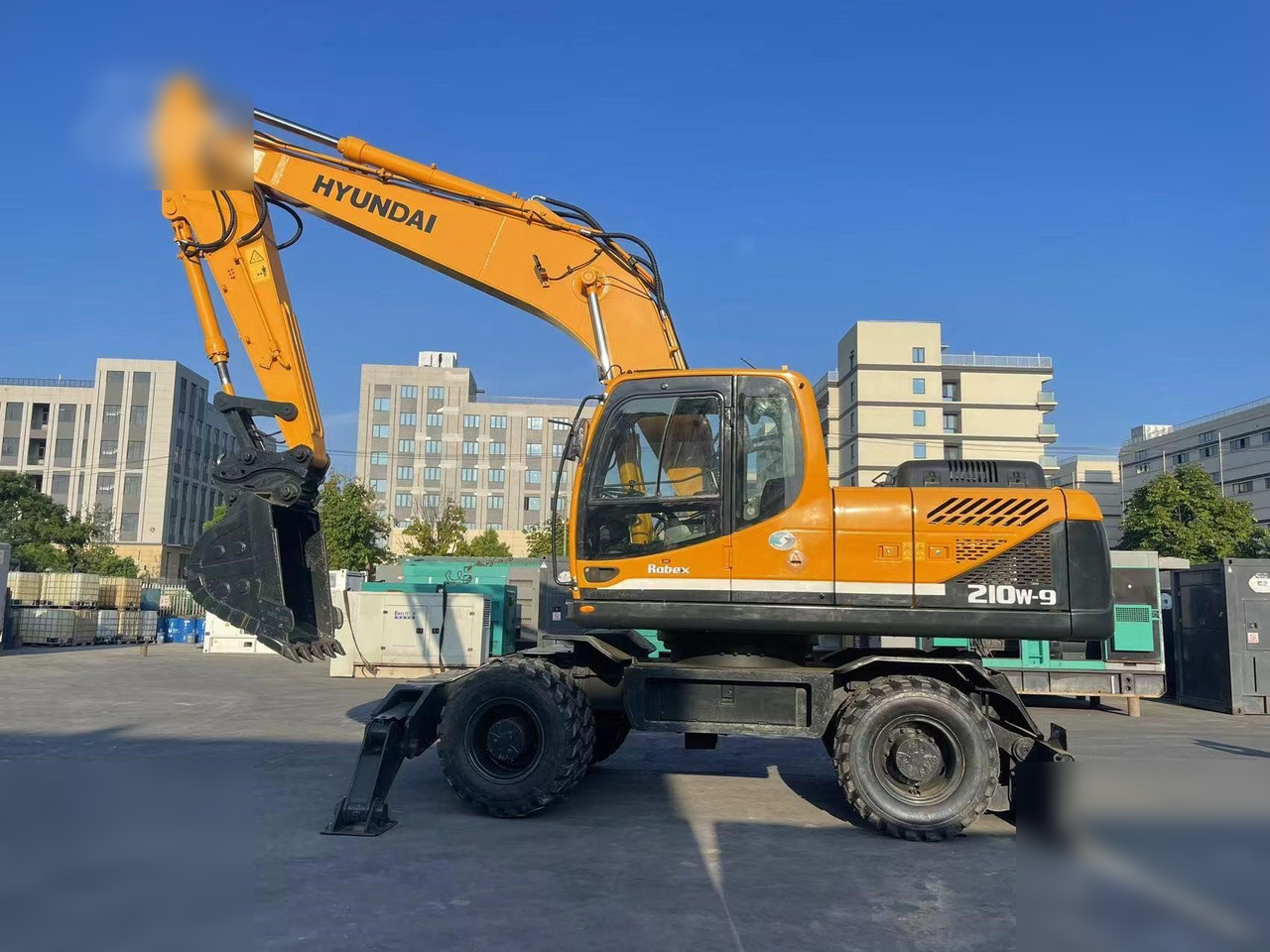 HYUNDAI ROBEX 210W-9 - Τροχοφόρος εκσκαφέας: φωτογραφία 1 HYUNDAI ROBEX 210W-9 - Τροχοφόρος εκσκαφέας: φωτογραφία 1