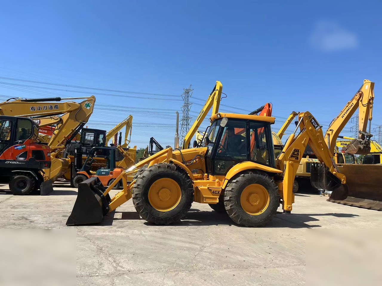 JCB 4CX - Φορτωτής εκσκαφέας: φωτογραφία 1 JCB 4CX - Φορτωτής εκσκαφέας: φωτογραφία 1