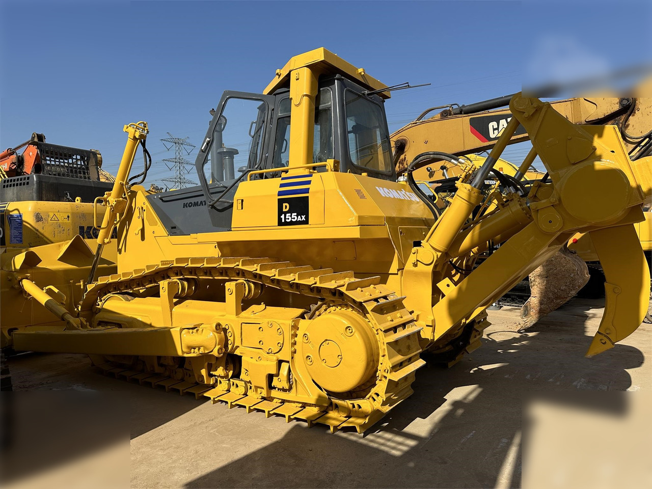KOMATSU D155A-5 - Μπουλντόζα: φωτογραφία 5 KOMATSU D155A-5 - Μπουλντόζα: φωτογραφία 5