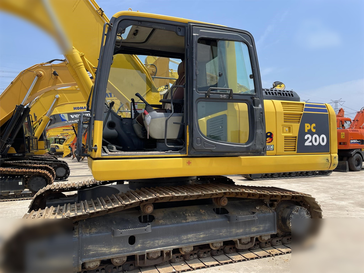 KOMATSU PC200-8 - Ερπυστριοφόρος εκσκαφέας: φωτογραφία 5 KOMATSU PC200-8 - Ερπυστριοφόρος εκσκαφέας: φωτογραφία 5