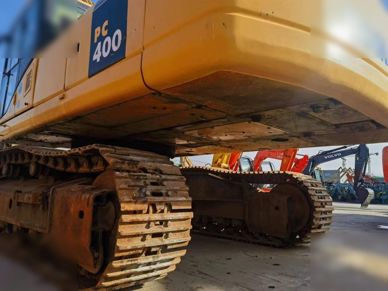 Ερπυστριοφόρος εκσκαφέας KOMATSU PC400-7: φωτογραφία 8