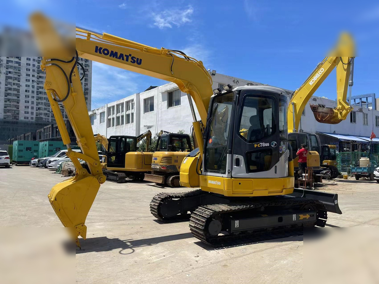 KOMATSU PC78US-6 - Ερπυστριοφόρος εκσκαφέας: φωτογραφία 1 KOMATSU PC78US-6 - Ερπυστριοφόρος εκσκαφέας: φωτογραφία 1