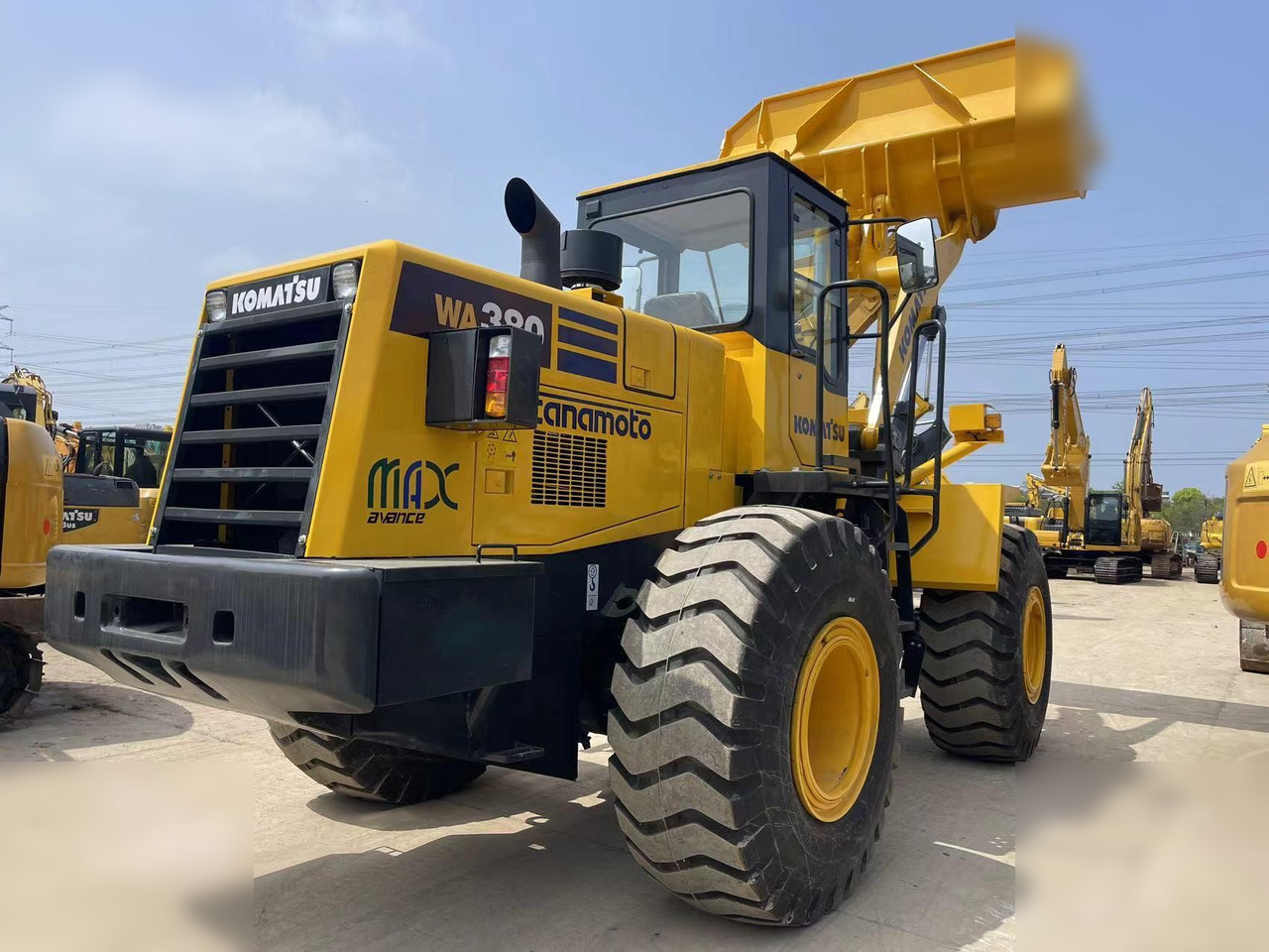 KOMATSU WA380-3 - Ελαστιχοφόρος φορτωτής: φωτογραφία 2 KOMATSU WA380-3 - Ελαστιχοφόρος φορτωτής: φωτογραφία 2