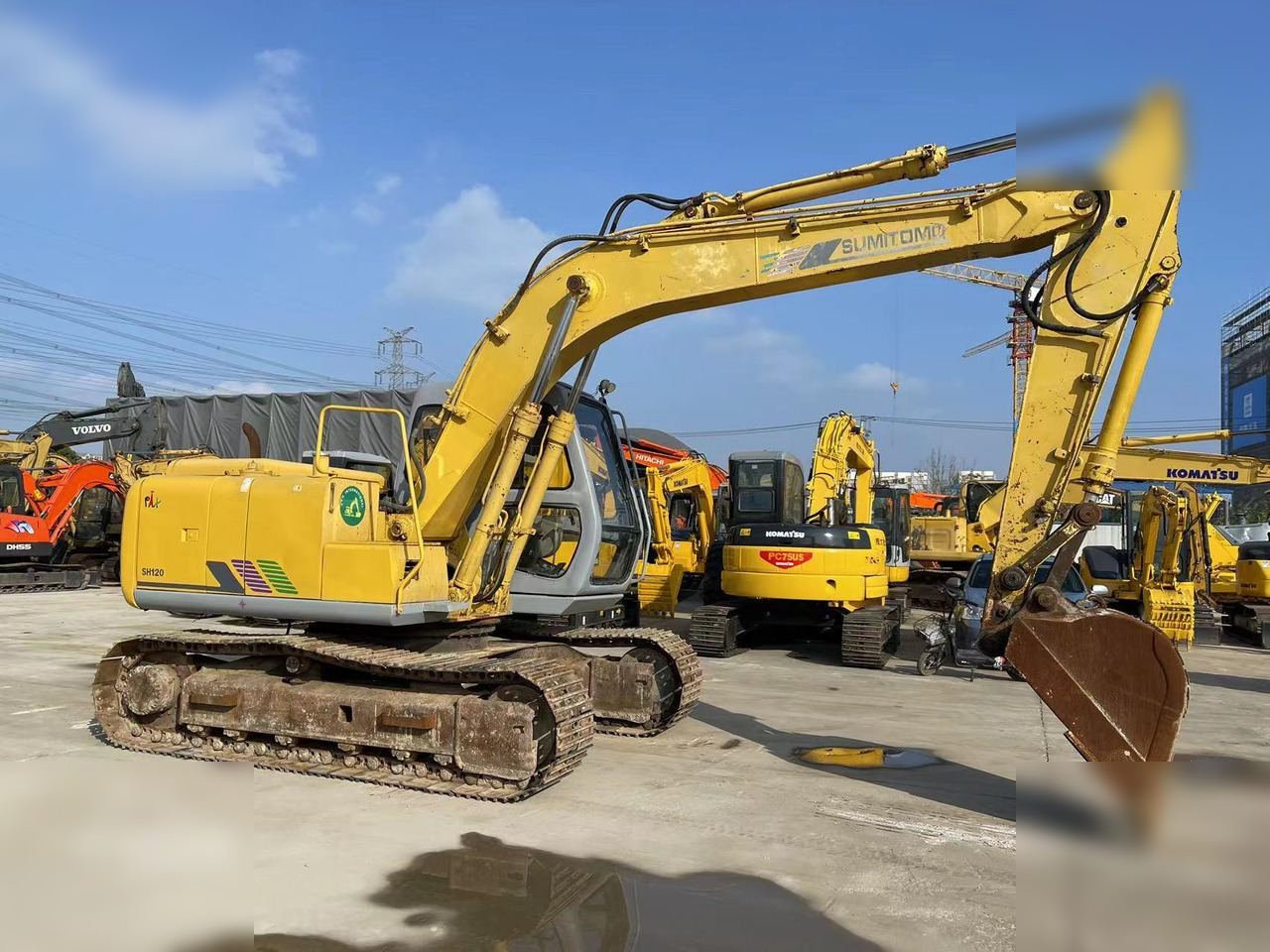 SUMITOMO SH120 - Ερπυστριοφόρος εκσκαφέας: φωτογραφία 2 SUMITOMO SH120 - Ερπυστριοφόρος εκσκαφέας: φωτογραφία 2