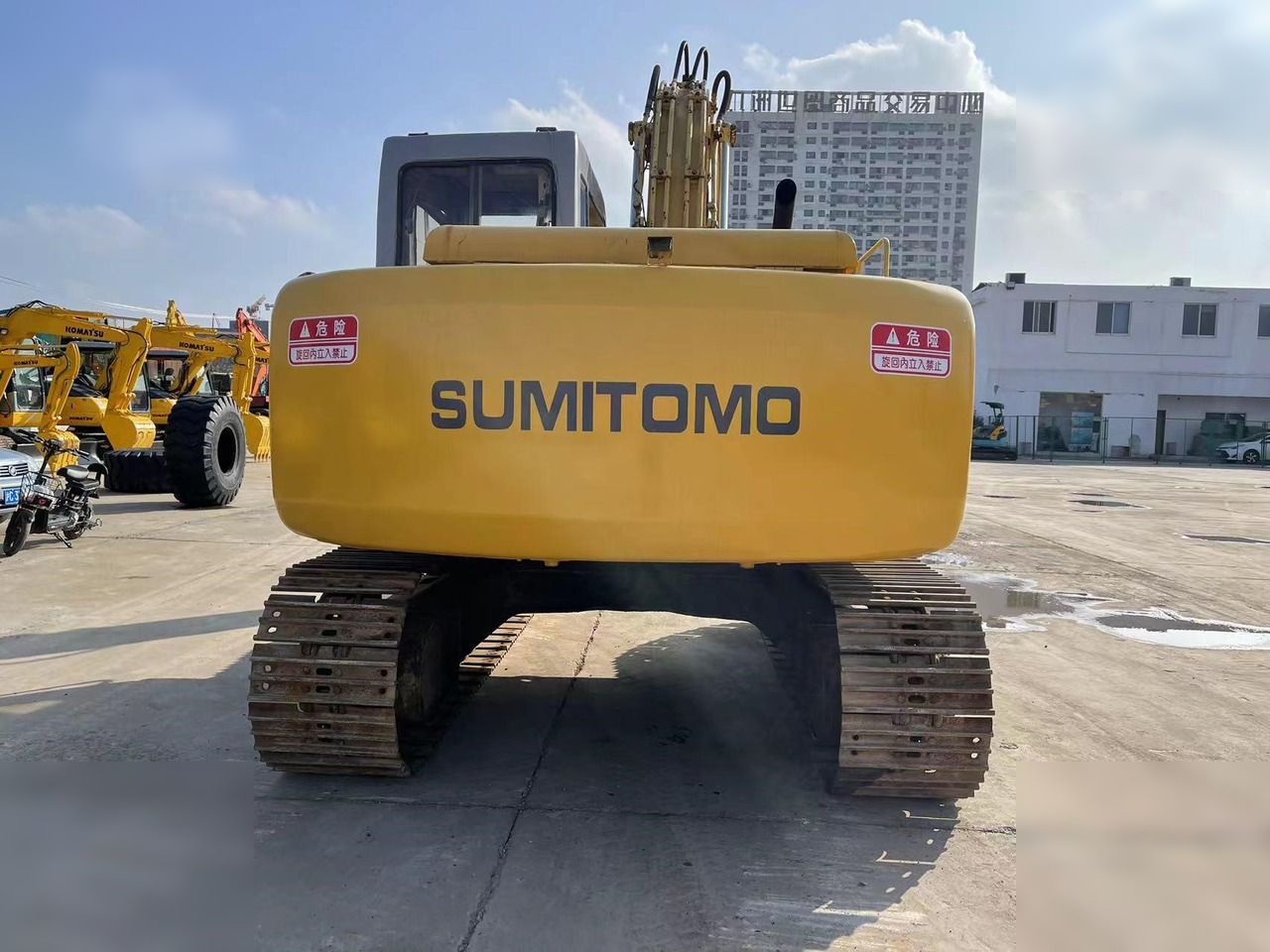 SUMITOMO SH120 - Ερπυστριοφόρος εκσκαφέας: φωτογραφία 4 SUMITOMO SH120 - Ερπυστριοφόρος εκσκαφέας: φωτογραφία 4