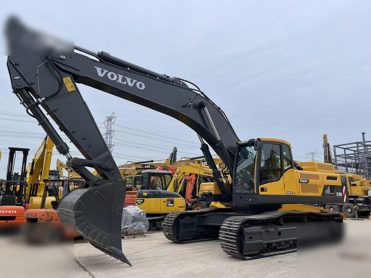VOLVO EC480DL - Ερπυστριοφόρος εκσκαφέας: φωτογραφία 1 VOLVO EC480DL - Ερπυστριοφόρος εκσκαφέας: φωτογραφία 1