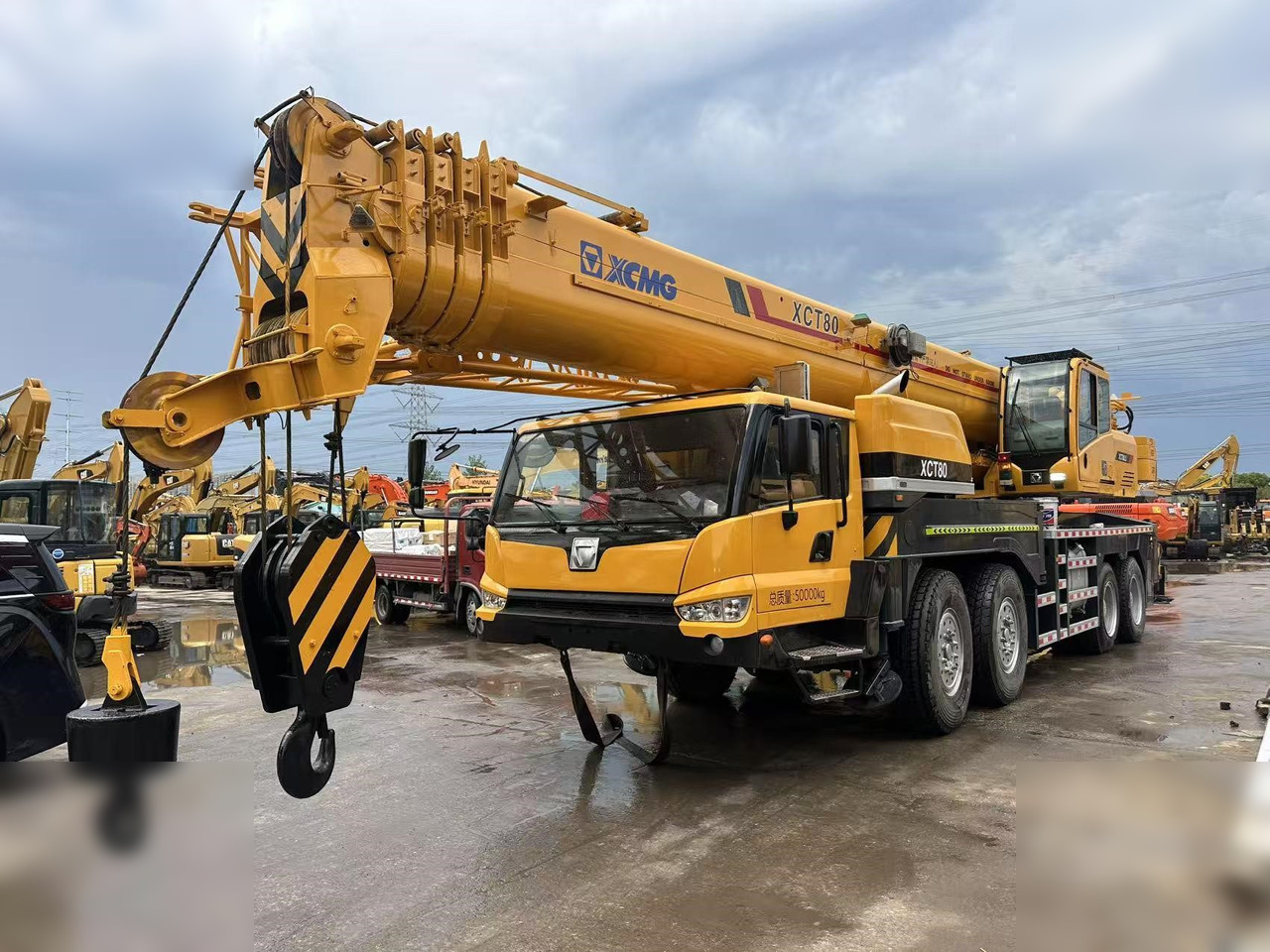 XCMG XCT80L5 - Τηλεσκοπικός γερανός: φωτογραφία 4 XCMG XCT80L5 - Τηλεσκοπικός γερανός: φωτογραφία 4