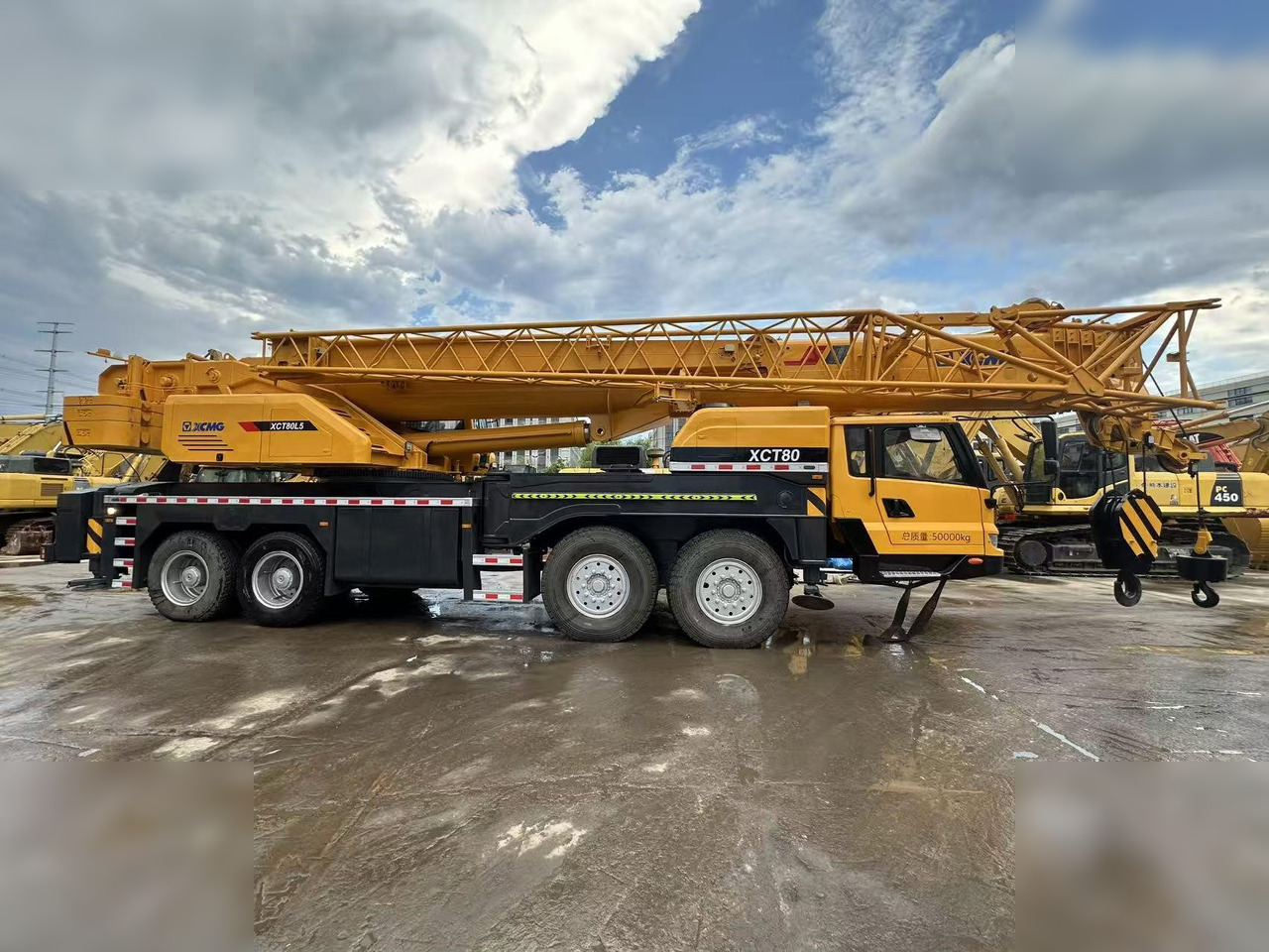 XCMG XCT80L5 - Τηλεσκοπικός γερανός: φωτογραφία 2 XCMG XCT80L5 - Τηλεσκοπικός γερανός: φωτογραφία 2