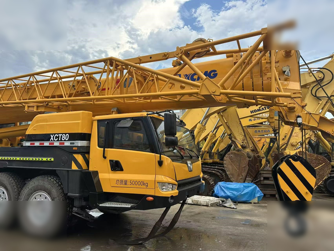 XCMG XCT80L5 - Τηλεσκοπικός γερανός: φωτογραφία 5 XCMG XCT80L5 - Τηλεσκοπικός γερανός: φωτογραφία 5