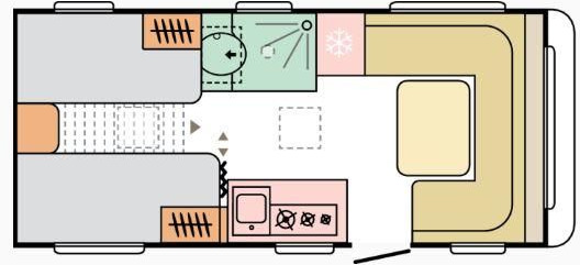 Adria Altea 60Y 502 UL*Fußboden-Temp*Eingangstür Fenst - Ρυμουλκούμενο τροχόσπιτο: φωτογραφία 3 Adria Altea 60Y 502 UL*Fußboden-Temp*Eingangstür Fenst - Ρυμουλκούμενο τροχόσπιτο: φωτογραφία 3