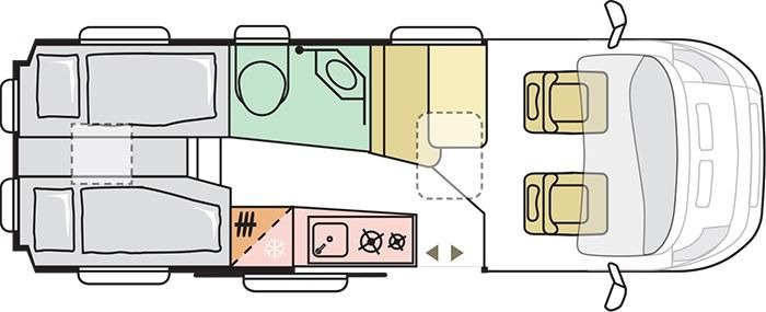 Adria Twin Edition 640 SGX Maxi 132kW*LED*HUBBETT* - Αυτοκινούμενο βαν: φωτογραφία 3 Adria Twin Edition 640 SGX Maxi 132kW*LED*HUBBETT* - Αυτοκινούμενο βαν: φωτογραφία 3