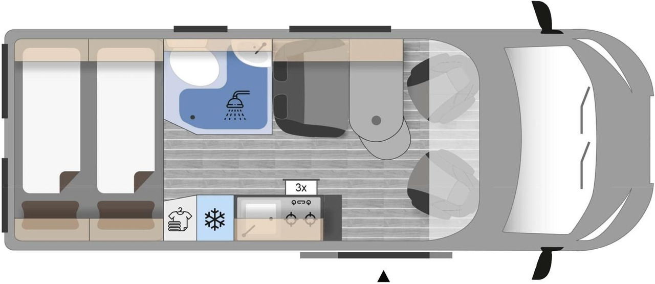 Clever Celebration 600 MJ24*AHK*MARKISE*ACC*R-KAM*RADIO - Αυτοκινούμενο βαν: φωτογραφία 3 Clever Celebration 600 MJ24*AHK*MARKISE*ACC*R-KAM*RADIO - Αυτοκινούμενο βαν: φωτογραφία 3