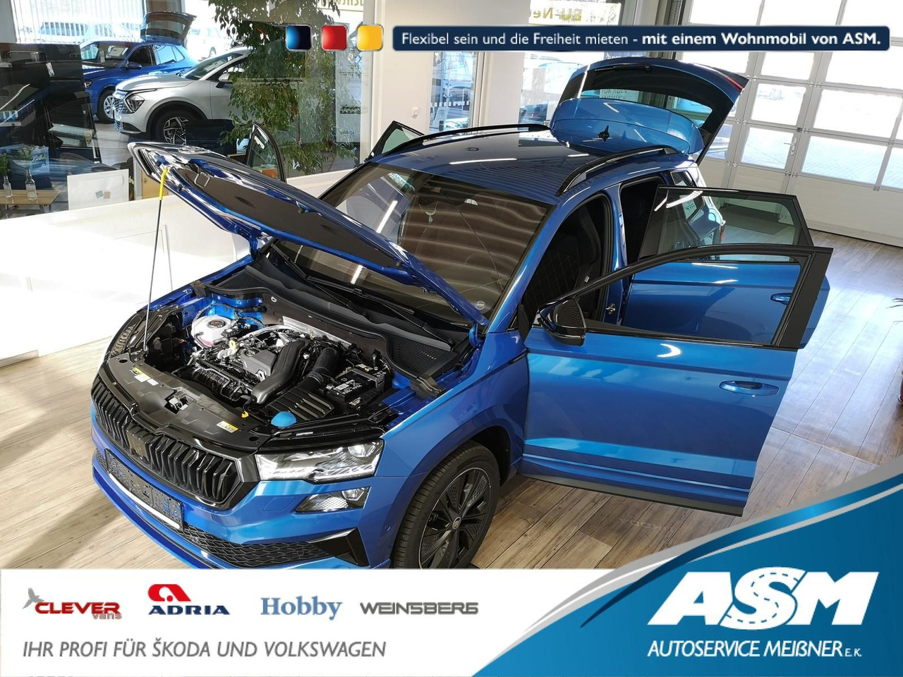 Skoda Karoq Sportline 1,5 TSI DSG*AHK*360°5J.GARANTIE* - SUV: φωτογραφία 1 Skoda Karoq Sportline 1,5 TSI DSG*AHK*360°5J.GARANTIE* - SUV: φωτογραφία 1