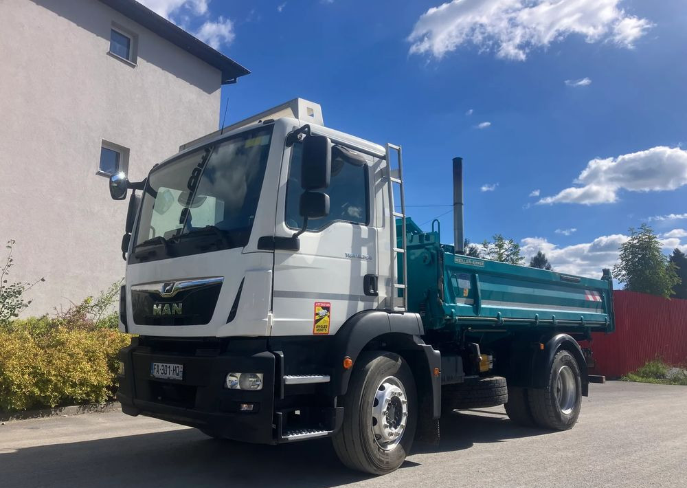 MAN MAN TGM 18.290 kiper MEILLER wywrotka blokada mostu - Φορτηγό ανατρεπόμενο: φωτογραφία 2 MAN MAN TGM 18.290 kiper MEILLER wywrotka blokada mostu - Φορτηγό ανατρεπόμενο: φωτογραφία 2