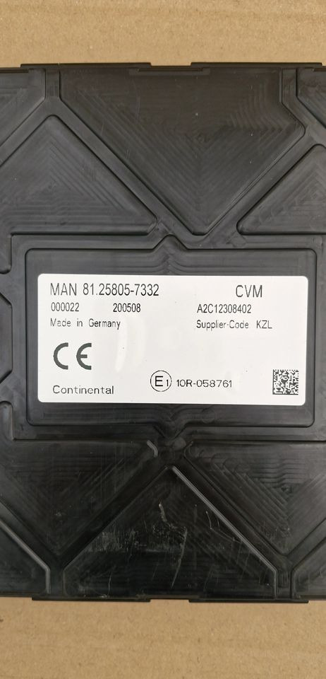 MAN TG3 TGX STEROWNIK KOMPUTER CVM 81.25805-7332 - Εξαρτήματα φρένων: φωτογραφία 2 MAN TG3 TGX STEROWNIK KOMPUTER CVM 81.25805-7332 - Εξαρτήματα φρένων: φωτογραφία 2