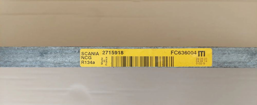 SCANIA R S CHŁODNICA KLIMATYZACJI 2715918 - Συμπυκνωτής για Φορτηγό: φωτογραφία 2 SCANIA R S CHŁODNICA KLIMATYZACJI 2715918 - Συμπυκνωτής για Φορτηγό: φωτογραφία 2