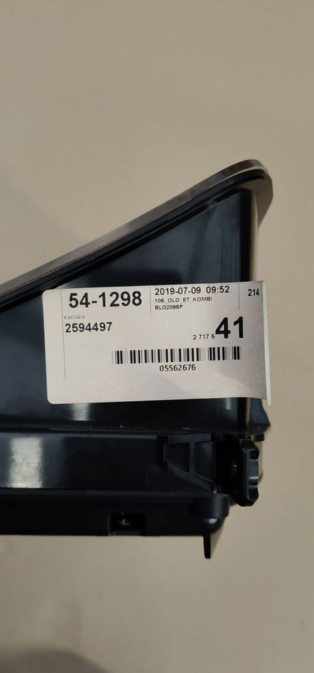 SCANIA R S LICZNIK ZEGARY 2594497 - Ταμπλό αυτοκινήτου για Φορτηγό: φωτογραφία 2 SCANIA R S LICZNIK ZEGARY 2594497 - Ταμπλό αυτοκινήτου για Φορτηγό: φωτογραφία 2