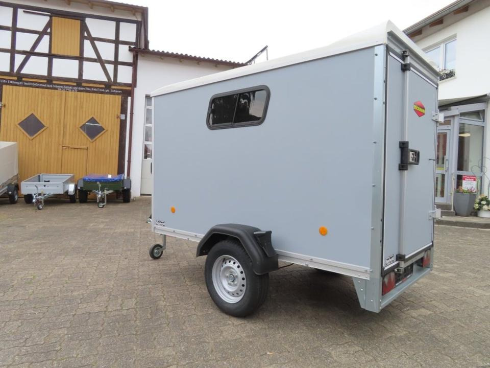 Böckmann KT 2513/135 PKW-Anhänger Kofferanhänger Fenster 100km/h - Ρυμούλκα κόφα: φωτογραφία 2 Böckmann KT 2513/135 PKW-Anhänger Kofferanhänger Fenster 100km/h - Ρυμούλκα κόφα: φωτογραφία 2