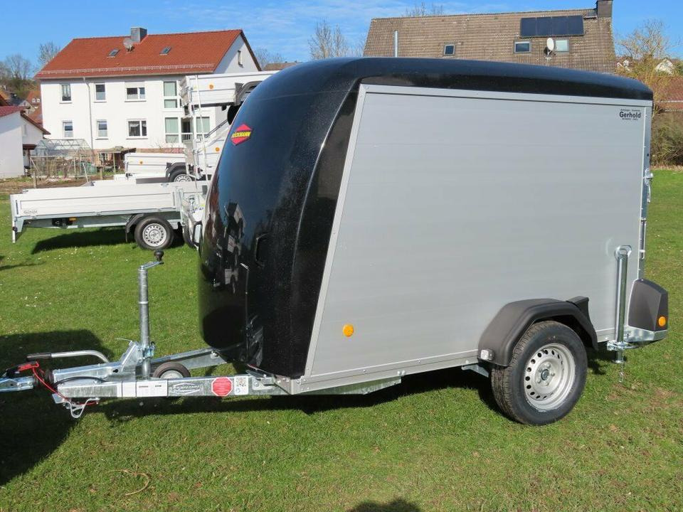 Böckmann KT-PB-AL Kofferanhänge Flügeltür PKW Anhänger, 100 km/h - Ρυμούλκα κόφα: φωτογραφία 1 Böckmann KT-PB-AL Kofferanhänge Flügeltür PKW Anhänger, 100 km/h - Ρυμούλκα κόφα: φωτογραφία 1