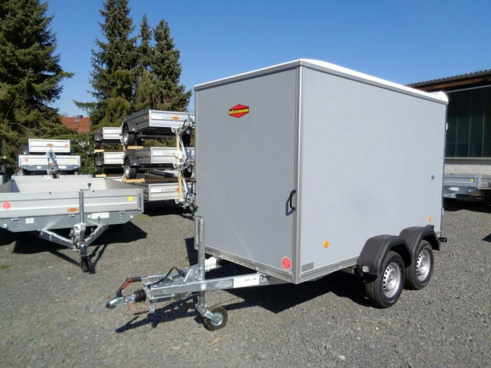Böckmann PKW-Anhänger, 2,7 to. Koffer, 100 km/h - Ρυμούλκα κόφα: φωτογραφία 1 Böckmann PKW-Anhänger, 2,7 to. Koffer, 100 km/h - Ρυμούλκα κόφα: φωτογραφία 1