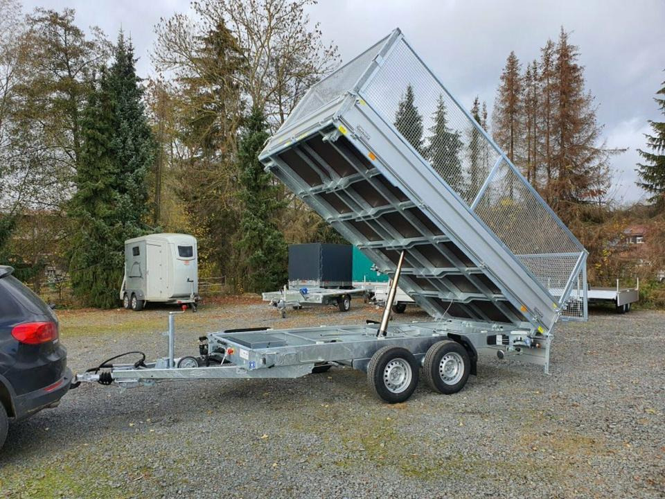 Böckmann PKW-Anhänger 3,5to, Dreiseitenkipper, Gitter - Ρυμούλκα ανατρεπόμενο: φωτογραφία 2 Böckmann PKW-Anhänger 3,5to, Dreiseitenkipper, Gitter - Ρυμούλκα ανατρεπόμενο: φωτογραφία 2