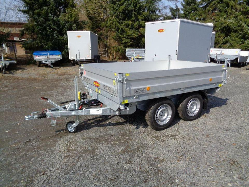 Böckmann PKW-Anhänger Elektro-Dreiseitenkipper DK-AL 2516/27P - Ρυμούλκα ανατρεπόμενο: φωτογραφία 2 Böckmann PKW-Anhänger Elektro-Dreiseitenkipper DK-AL 2516/27P - Ρυμούλκα ανατρεπόμενο: φωτογραφία 2