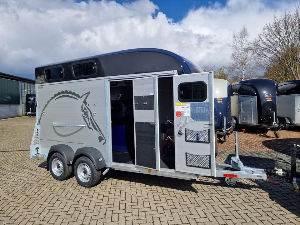 Böckmann Pferdeanhänger Big Portax WCF 100km/h Sattelraum - Τρέιλερ μεταφοράς αλόγων: φωτογραφία 2 Böckmann Pferdeanhänger Big Portax WCF 100km/h Sattelraum - Τρέιλερ μεταφοράς αλόγων: φωτογραφία 2