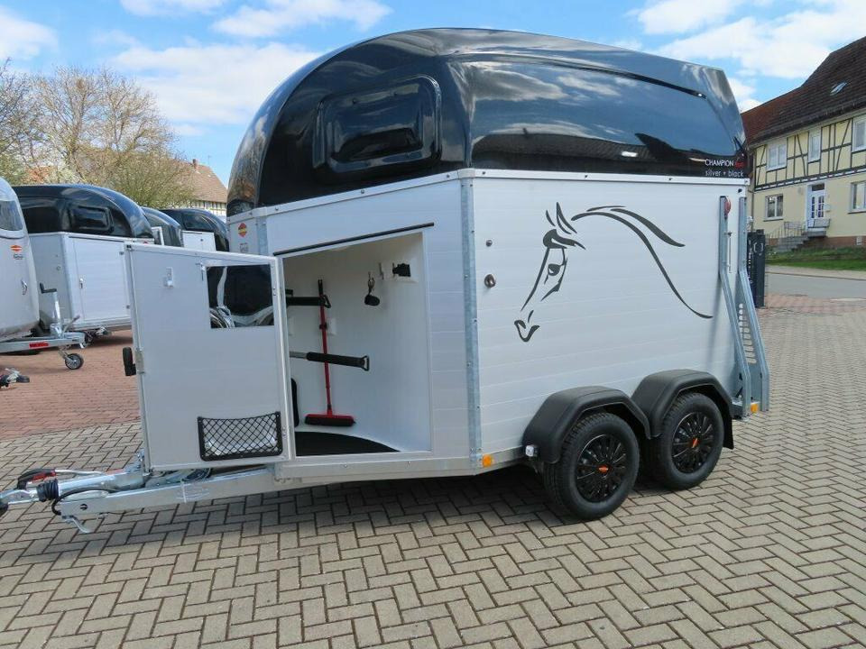 Böckmann Pferdeanhänger Champion Esprit Flügeltür Sattelkammer - Τρέιλερ μεταφοράς αλόγων: φωτογραφία 2 Böckmann Pferdeanhänger Champion Esprit Flügeltür Sattelkammer - Τρέιλερ μεταφοράς αλόγων: φωτογραφία 2