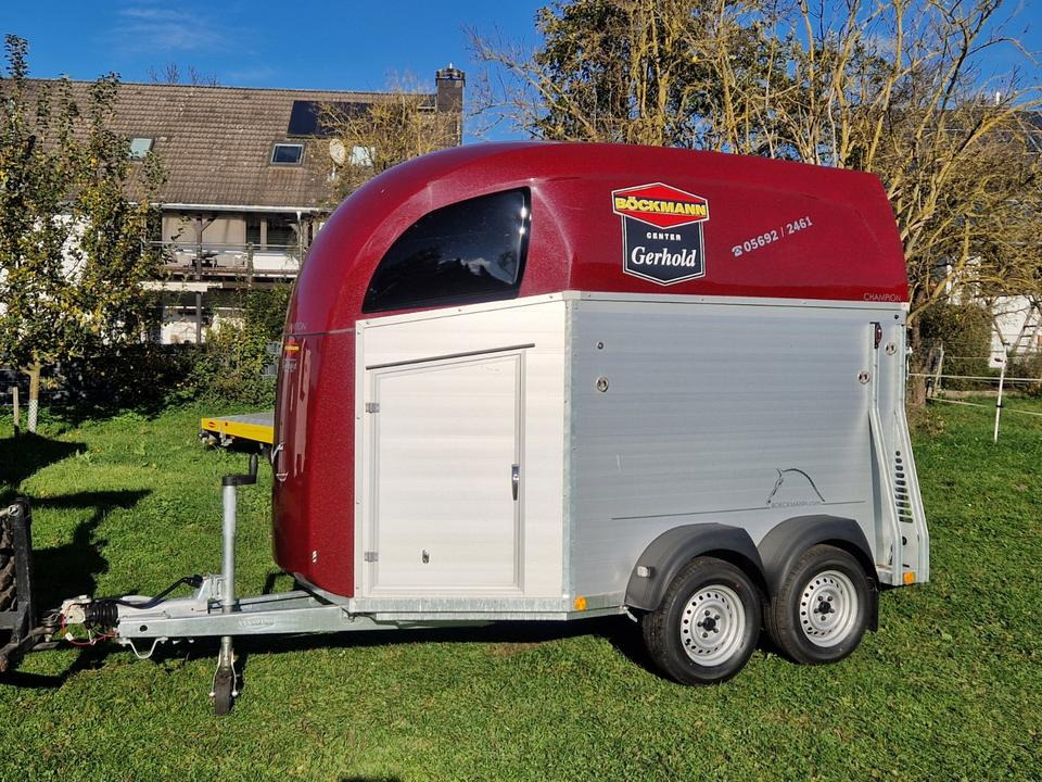 Böckmann Pferdeanhänger Champion R, SaKa., 100 km/h - Τρέιλερ μεταφοράς αλόγων: φωτογραφία 1 Böckmann Pferdeanhänger Champion R, SaKa., 100 km/h - Τρέιλερ μεταφοράς αλόγων: φωτογραφία 1