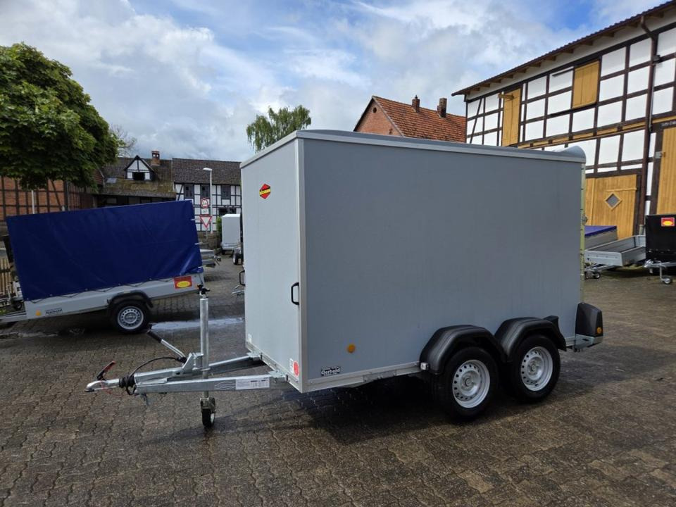 Kofferanhänger PKW-Anhänger Böckmann KT 3015/27 MF Rampe/Tür 2,7t - Ρυμούλκα κόφα: φωτογραφία 1 Kofferanhänger PKW-Anhänger Böckmann KT 3015/27 MF Rampe/Tür 2,7t - Ρυμούλκα κόφα: φωτογραφία 1