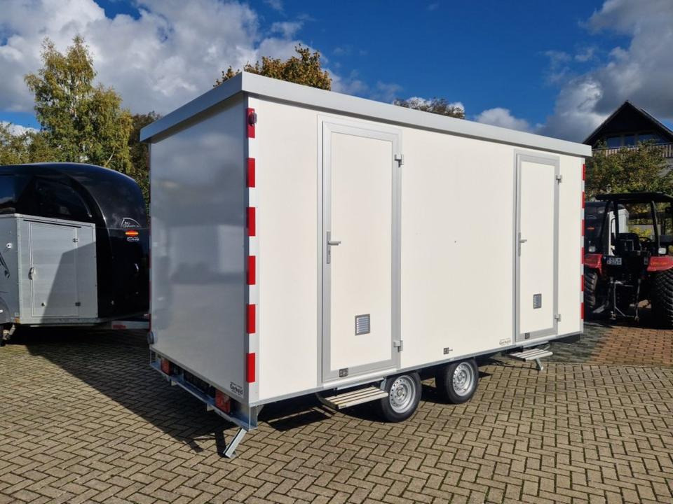 Toilettenwagen Sanitär-Anhänger WC Wagen 3xD, 1xH+3U - Σπίτι εμπορευματοκιβωτία, Τρέιλερ: φωτογραφία 3 Toilettenwagen Sanitär-Anhänger WC Wagen 3xD, 1xH+3U - Σπίτι εμπορευματοκιβωτία, Τρέιλερ: φωτογραφία 3