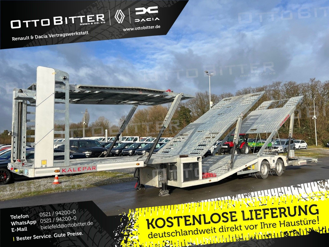 KALEPAR KLP228V6 6er-Autotransporter VDI2700 - Επικαθήμενο αυτοκινητάμαξα: φωτογραφία 1 KALEPAR KLP228V6 6er-Autotransporter VDI2700 - Επικαθήμενο αυτοκινητάμαξα: φωτογραφία 1