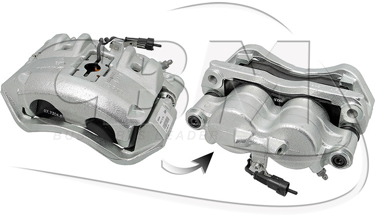 BREMBO FRONT RIGHT BRAKE CALLIPER - ZF (73000797201) - Δαγκάνα φρένων για Λεωφορείο: φωτογραφία 1 BREMBO FRONT RIGHT BRAKE CALLIPER - ZF (73000797201) - Δαγκάνα φρένων για Λεωφορείο: φωτογραφία 1