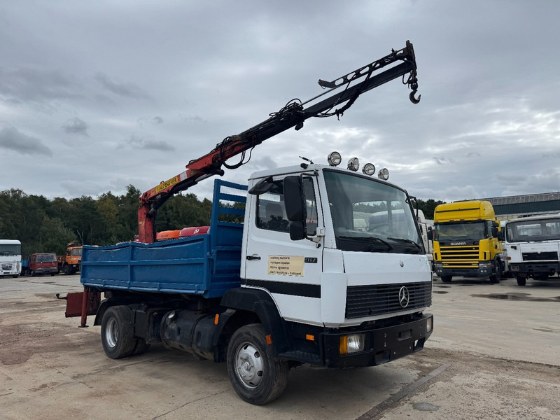 Mercedes-Benz SK 917 (STEEL SUSPENSION / PARLFINGER CRANE / AUXILIARY / 6 CYLINDER WITH MANUAL PUMP) - Φορτηγό ανατρεπόμενο, Φορτηγό με γερανό: φωτογραφία 3 Mercedes-Benz SK 917 (STEEL SUSPENSION / PARLFINGER CRANE / AUXILIARY / 6 CYLINDER WITH MANUAL PUMP) - Φορτηγό ανατρεπόμενο, Φορτηγό με γερανό: φωτογραφία 3