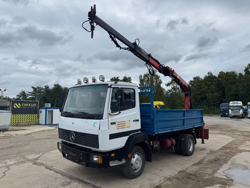 Mercedes-Benz SK 917 (STEEL SUSPENSION / PARLFINGER CRANE / AUXILIARY / 6 CYLINDER WITH MANUAL PUMP) - Φορτηγό ανατρεπόμενο, Φορτηγό με γερανό: φωτογραφία 1 Mercedes-Benz SK 917 (STEEL SUSPENSION / PARLFINGER CRANE / AUXILIARY / 6 CYLINDER WITH MANUAL PUMP) - Φορτηγό ανατρεπόμενο, Φορτηγό με γερανό: φωτογραφία 1