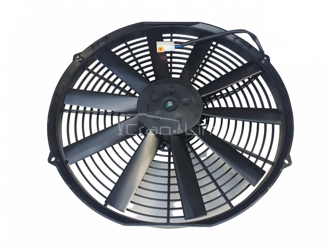 Wentylator chłodnicy oleju hydraulicznego SPAL 24V / 380mm - Ψυγείο λαδιού για Γερανός παπαγάλος: φωτογραφία 2 Wentylator chłodnicy oleju hydraulicznego SPAL 24V / 380mm - Ψυγείο λαδιού για Γερανός παπαγάλος: φωτογραφία 2