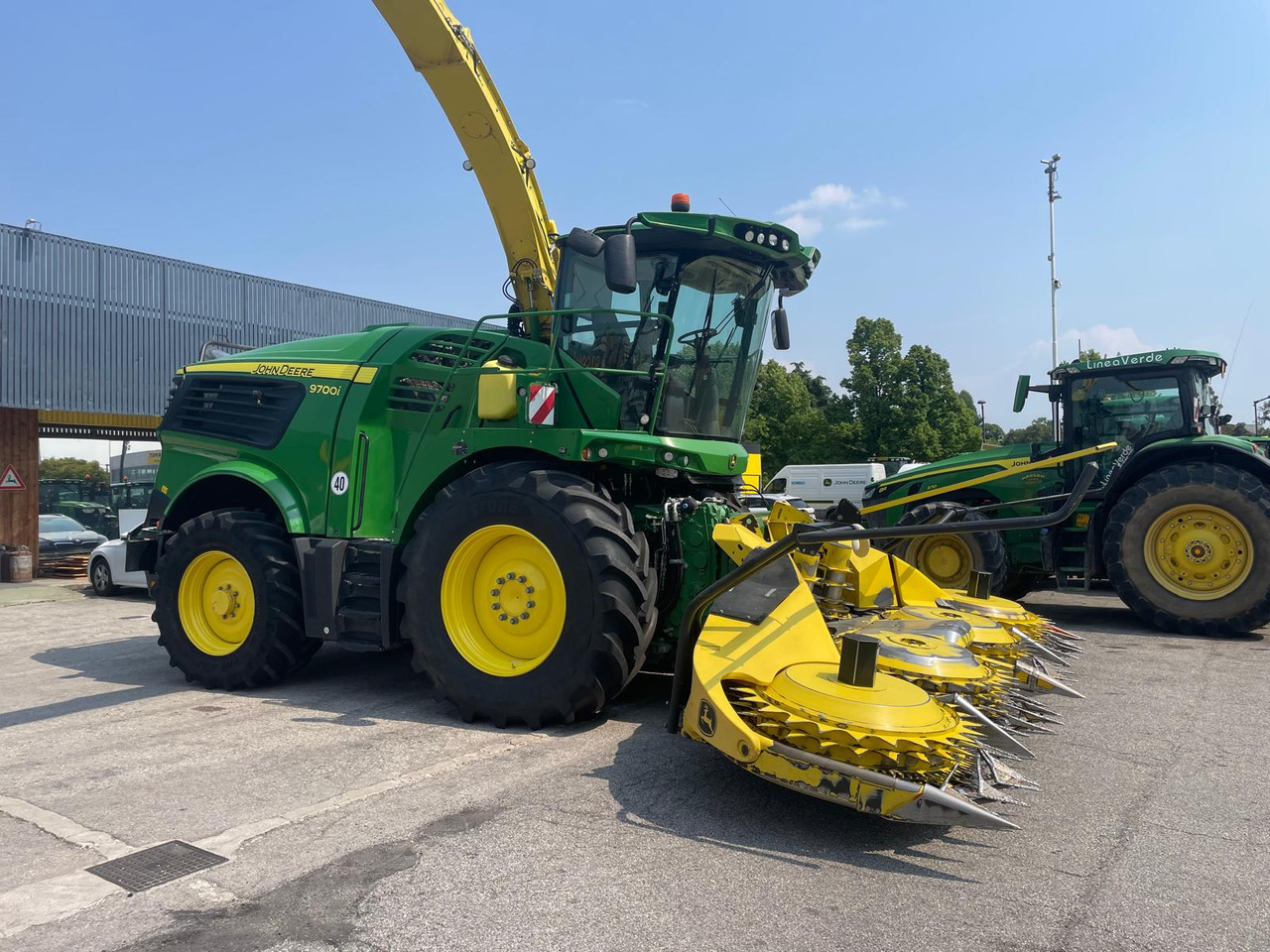 JOHN DEERE TRINCIA 9700i - Ενσιρωτική μηχανή: φωτογραφία 3 JOHN DEERE TRINCIA 9700i - Ενσιρωτική μηχανή: φωτογραφία 3