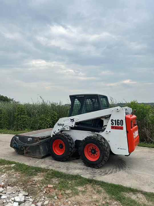 Φορτωτής πλάγιας ολίσθησης 90% New Bobcat S160 Used Mini Loader  Powerful, Low Price, and Very Good Quality: φωτογραφία 6