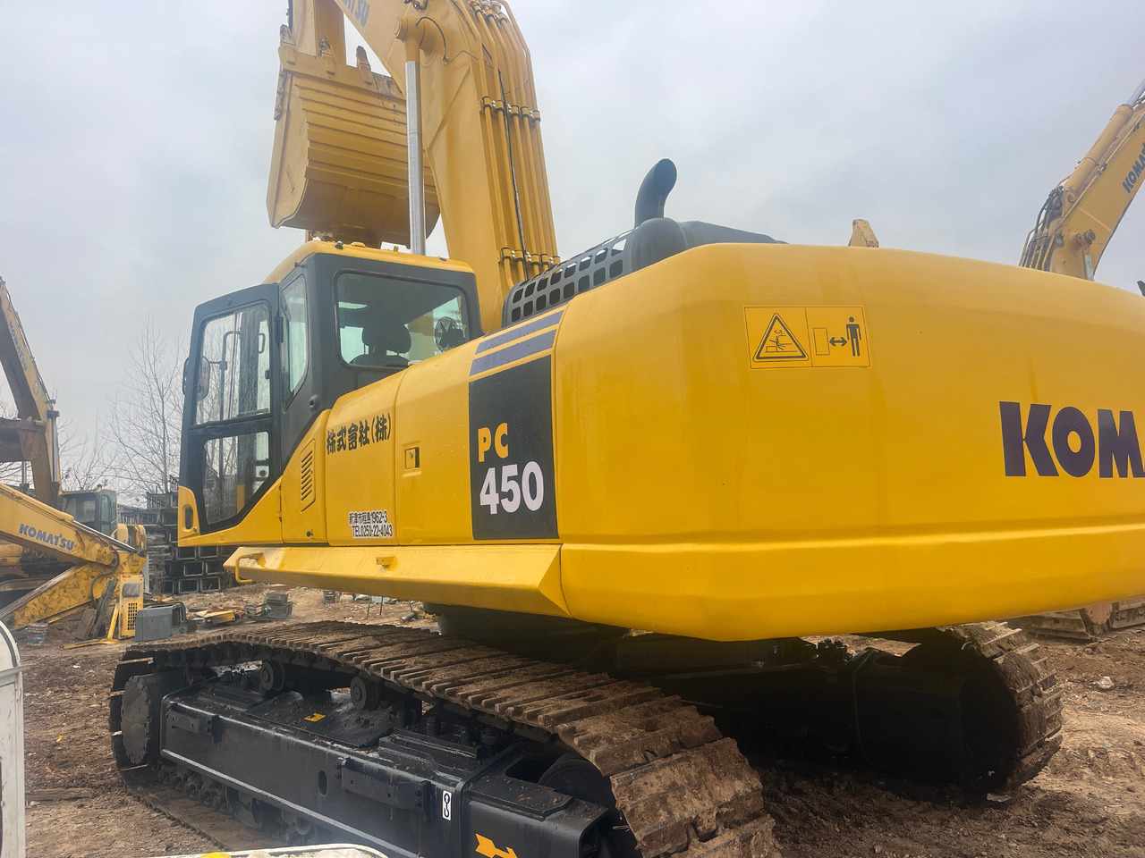 Komatsu pc450 - Ερπυστριοφόρος εκσκαφέας: φωτογραφία 4 Komatsu pc450 - Ερπυστριοφόρος εκσκαφέας: φωτογραφία 4