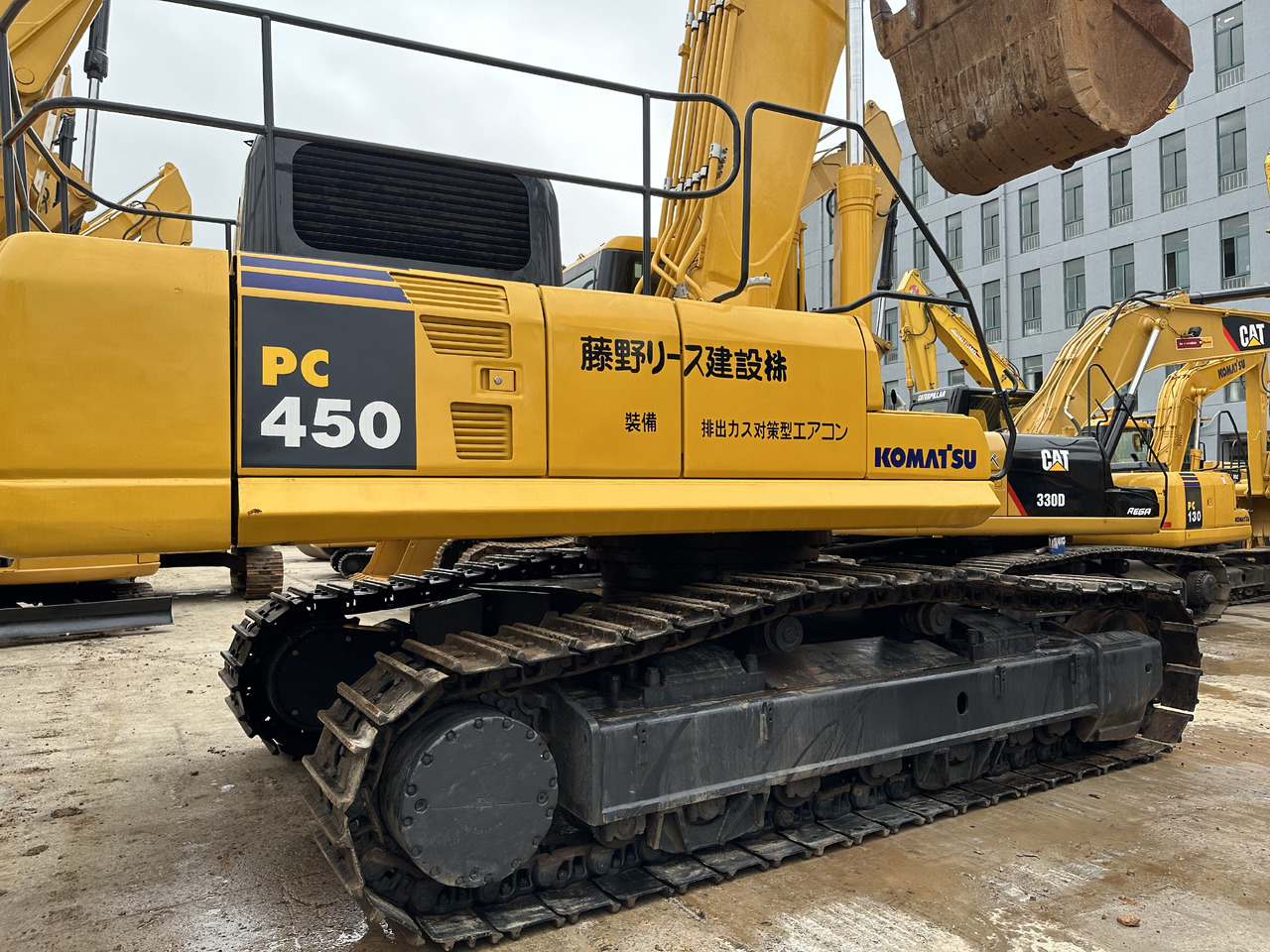 Komatsu pc450 - Ερπυστριοφόρος εκσκαφέας: φωτογραφία 5 Komatsu pc450 - Ερπυστριοφόρος εκσκαφέας: φωτογραφία 5