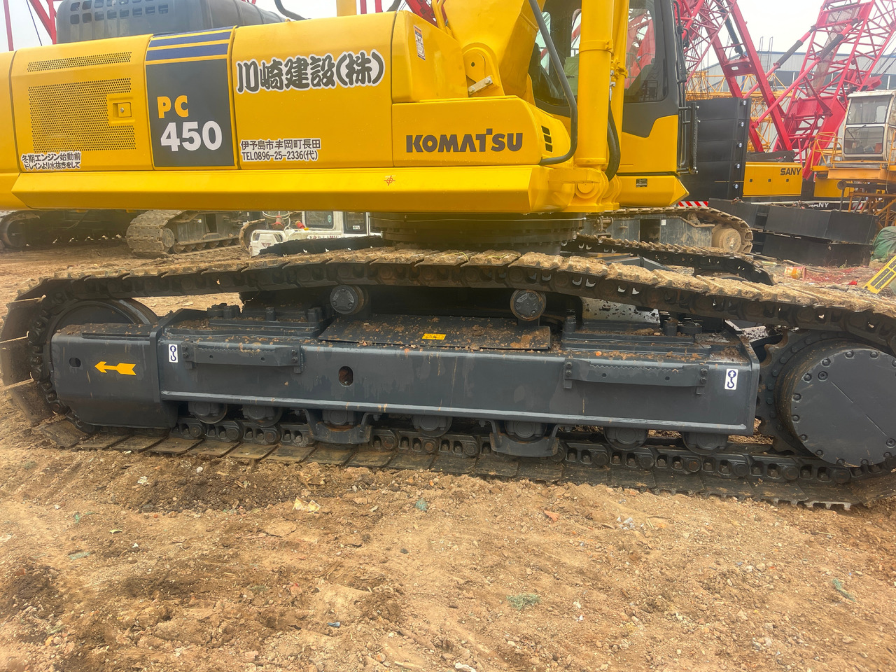 Komatsu pc450 - Ερπυστριοφόρος εκσκαφέας: φωτογραφία 2 Komatsu pc450 - Ερπυστριοφόρος εκσκαφέας: φωτογραφία 2